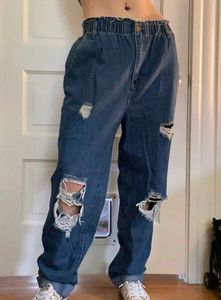 Distressed Denim Jeans