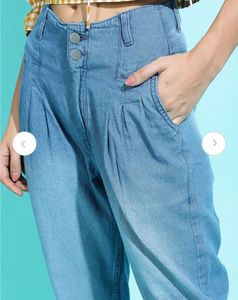 Light Wash Denim Jeans