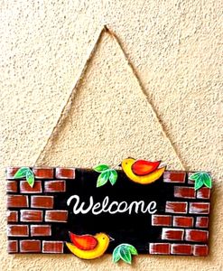 Cardboard DIY  Welcome Board