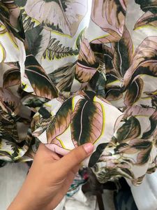 Floral Print Shirt From Mango