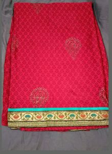 pretty Red saree ♥️🔥