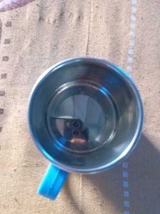 Blue Stainless Steel Travel Mug