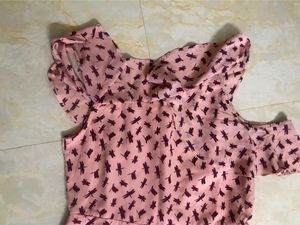 Sleeveless Drapped Sleev/ Neck Top Chemistry
