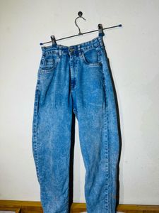 Vintage Baggy Jeans For Girls Size 26-28