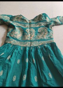 Fulkari Festive Wear Frock