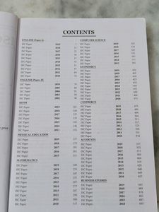 ISC 10 YEARS SOLVED PAPERS COMMERCE STREAM CLASS 12