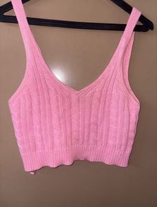Pink Knitted Top