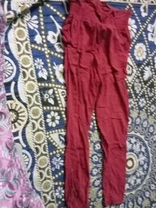 Red Harem Pants