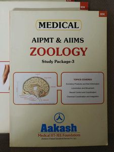 Set Of 3 Zoology Books Class XI