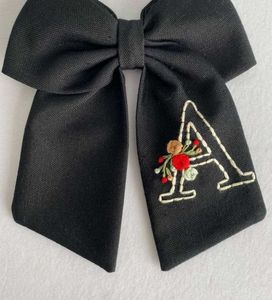 Handmade Embroidered Hair Bow(pack of 1)