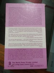 Fundamental Of Statistics