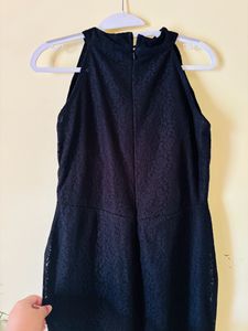 Black Halter Neck Dress