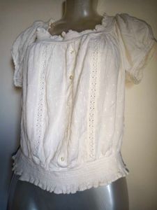 🎁Buy 1, Get 1 Free🎁White Lace Top S/ M