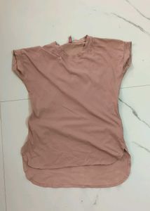 Maroon And Pink Top
