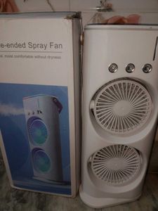 Mini Double Fan Cooler (Rechargeable)