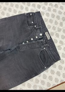 Colarado charcoal wash straight leg jeans