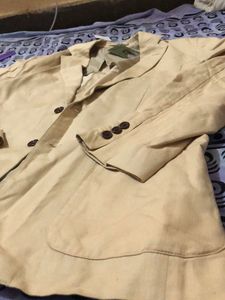 Women Beige Blazer
