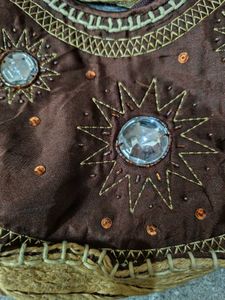 Brown Grunge Fairy Bag