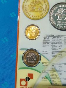 RBI Platinum Jubilee UNC Coin Set 75 Rs Silver