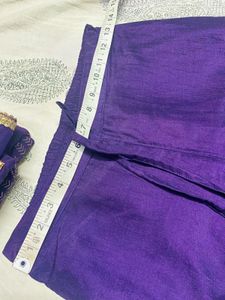 Elegant Purple Kurta Set