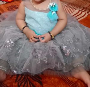 Party Wear Gown For Kids