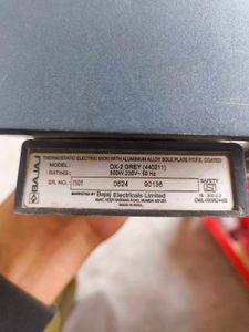 Bajaj DuraGlide Soleplate Iron