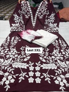 Embroidered Kurta Set