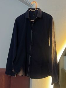 Van Heusen Blue Patterned Shirt