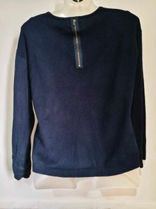 🎄Buy 1, Get 1 Free🎁Navy Blue Knit Sweater M/ L