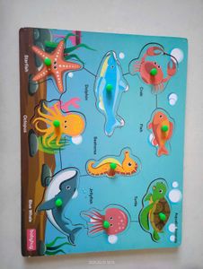 BABYHUG Wooden Puzzle For Toddlers