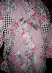 Patchwork Floral Top