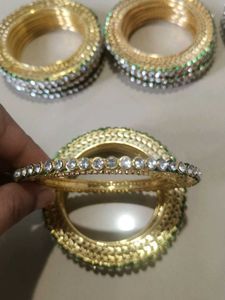 Sparkling Stone Bangles