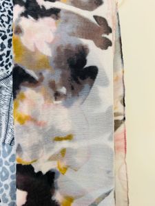 Boho Chic Scarf Trio - Set Of 3