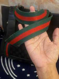 Gucci Vintage Black GG Canvas Tote Bag