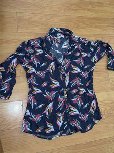 Floral Button-Down Shirt