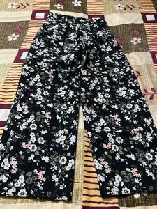 Floral Wide Leg Pants