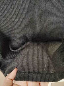 Black Crop Top