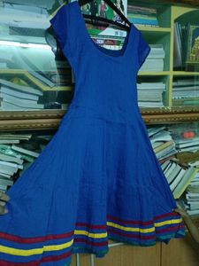Blue Anarkali Kurta