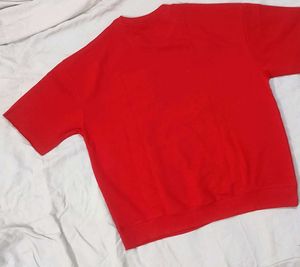 Branded T-shirt With Kangaroo Pocket