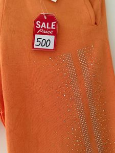 Stylish Orange Joggers