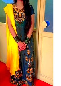 PartyWear Traditional Frock Top For Girl And Woman