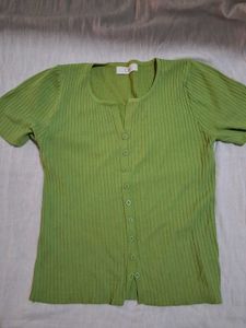 Knitted Half SleeveCardigan