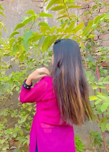 Stylish Magenta Ethnic Gown