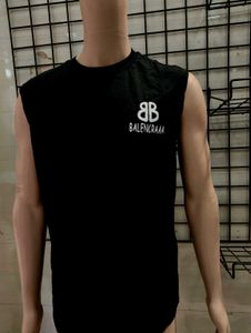 Black Balencraaa Tank Top
