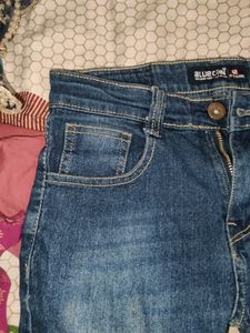 Blue Coin Jeans - Size 32