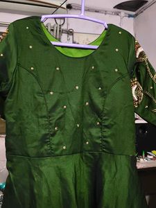 Elegant Green Saree