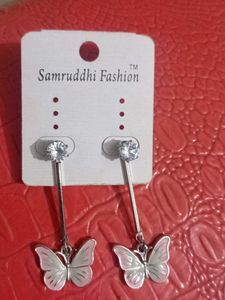 korean style Butterfly Drop Earrings