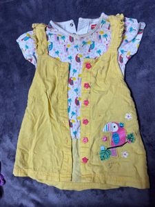 Set Of Dungree Dress