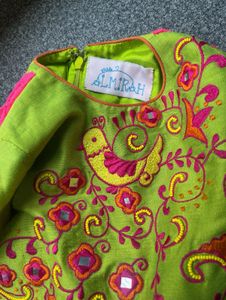 Ethnic Designer Green Anarkali