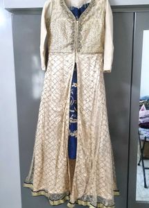 Bridal Skirt With Net Jacket